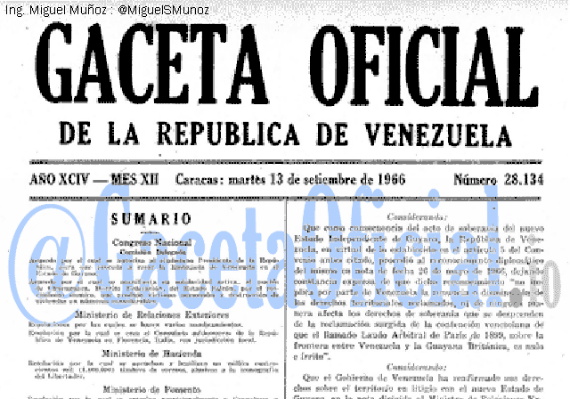 Gaceta Oficial 28134 del 13 Septiembre 1966