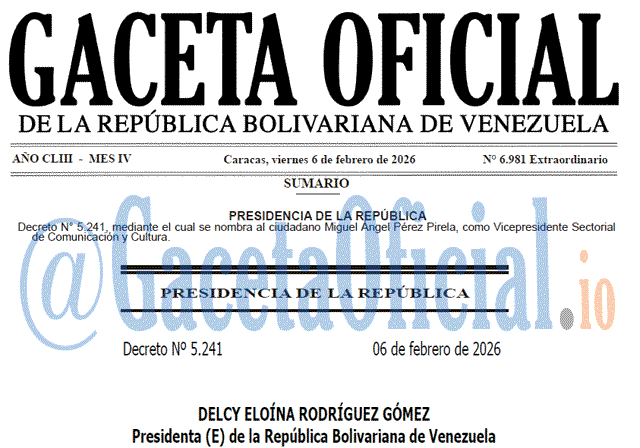 Gaceta Oficial, Gaceta 6981, Gaceta 6981 HD, Gaceta #6981, Gaceta Oficial Venezuela #6981