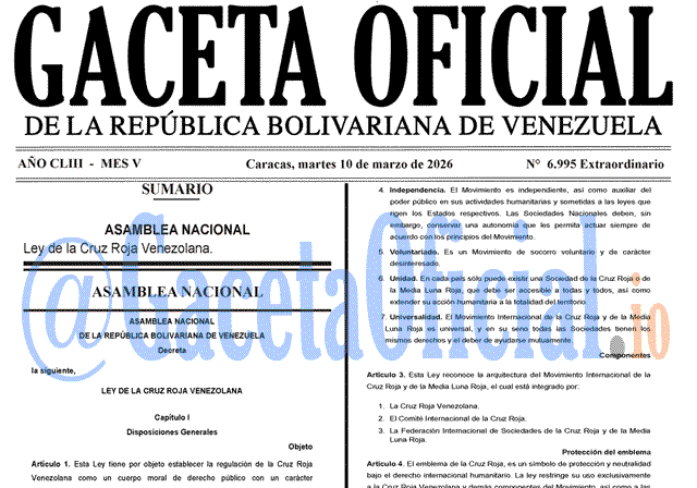 Gaceta Oficial, Gaceta 6995, Gaceta 6995 HD, Gaceta #6995, Gaceta Oficial Venezuela #6995